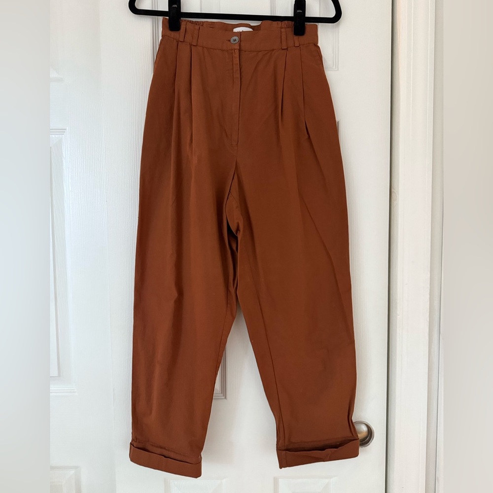 WRAY WIDE LEG CROPPED TROUSER | SIZE 4